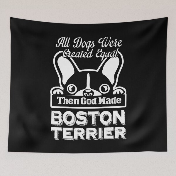 Item preview, God Made Boston Terrier designed and sold by UnknownArtistt.