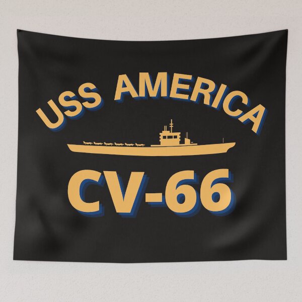 Item preview, United States Navy Aircraft Carrier CV-66 USS America designed and sold by Samsdesignshop.