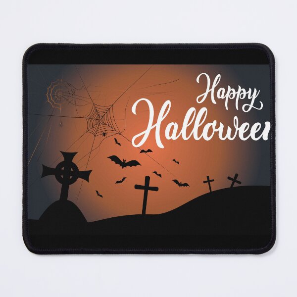 Item preview, White Halloween banner with spiderweb and spiders. designed and sold by paolboa.