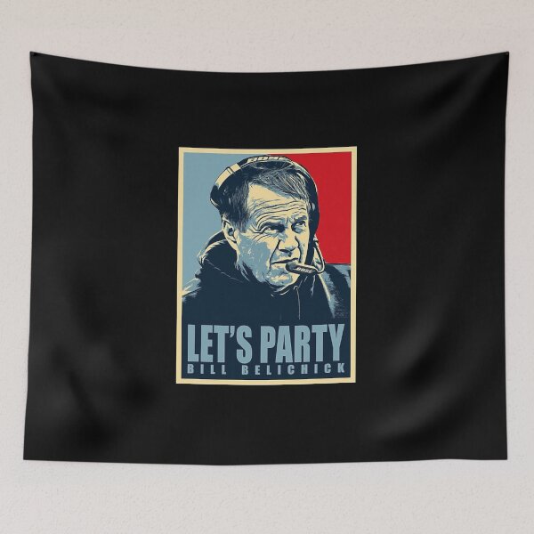 Item preview, BILL BELICHICK LETS PARTY Essential T Shirt  designed and sold by WILLIAMSCHERM.