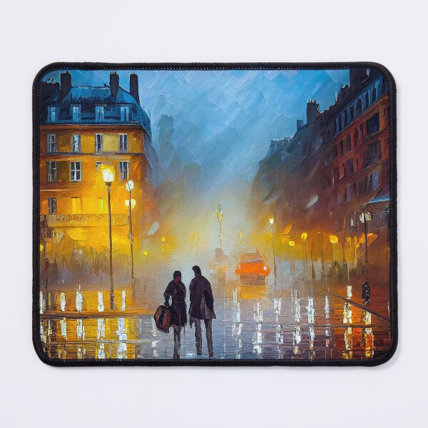 Item preview, Chance Encounter in the Paris Rain designed and sold by sublimepw.