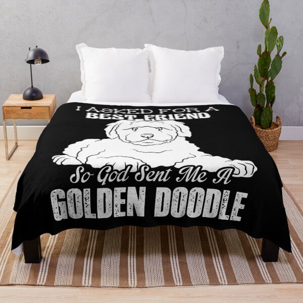 Item preview, God Sent Me A Goldendoodle designed and sold by UnknownArtistt.