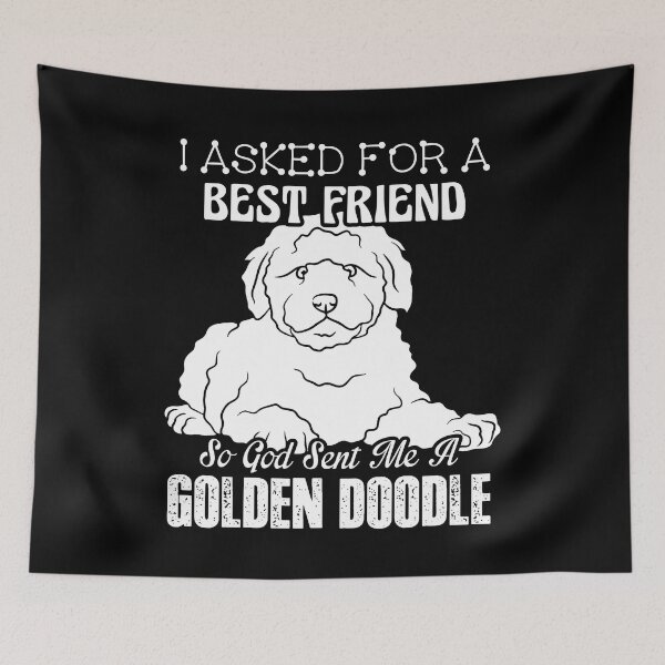 Item preview, God Sent Me A Goldendoodle designed and sold by UnknownArtistt.
