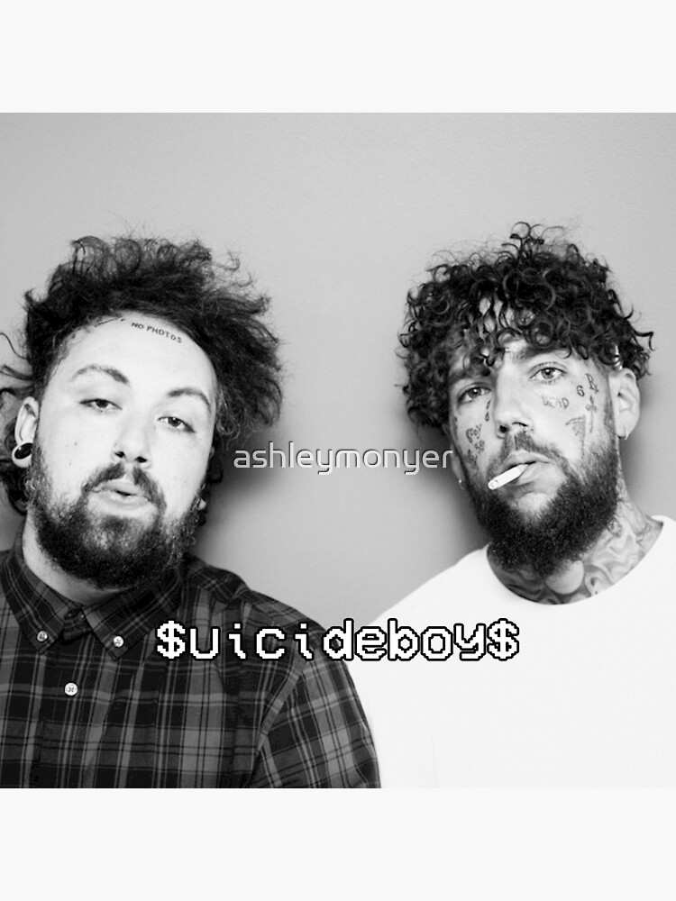 "SBOYS2 UICIDEBOY UICIDEBOY SUICIDEBOYS SUICIDE BOYS DUO" Poster for