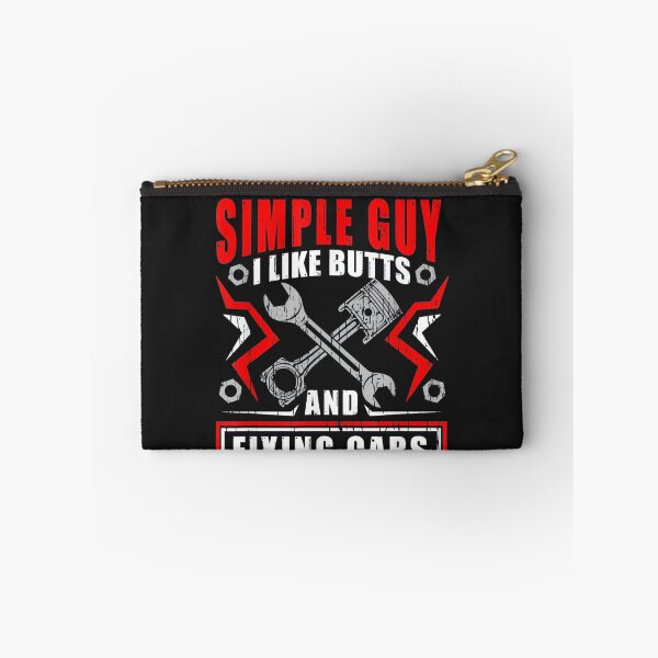 Item preview, Simple Guy Like Butts And Fixing Cars designed and sold by rosamaria2020.