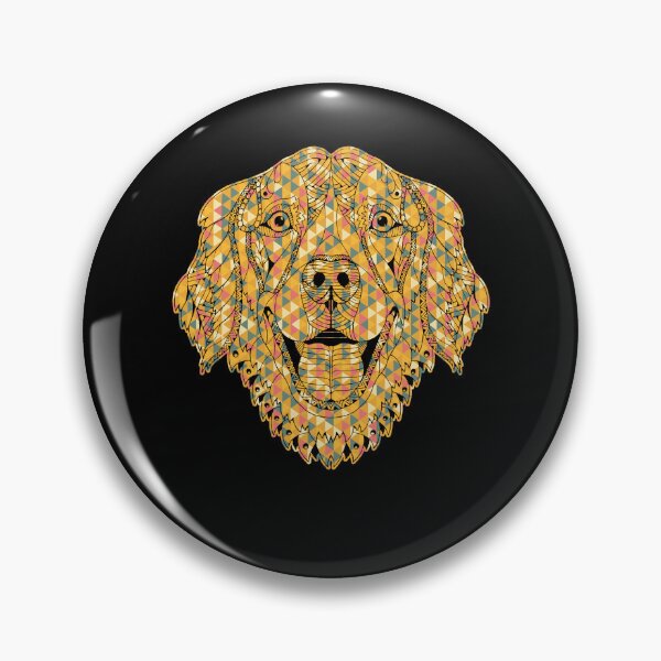Artikelvorschau, Golden Retriever - Golden Retriever geometrisch entworfen und verkauft von UnknownArtistt.