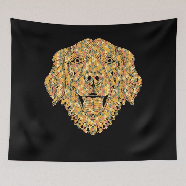 Item preview, Golden Retriever - Golden Retriever Geometric designed and sold by UnknownArtistt.