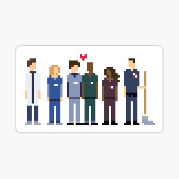 Scrubs, TV series Sticker