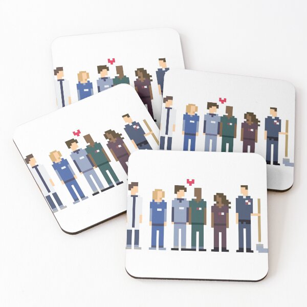 Scrubs, TV series Coasters (Set of 4)