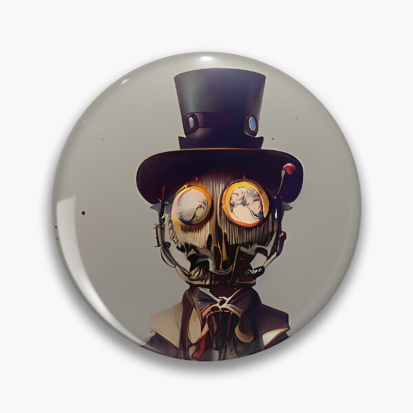 Item preview, Steampunk Man Art Print designed and sold by nuel-art.