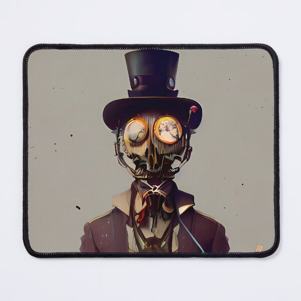 Item preview, Steampunk Man Art Print designed and sold by nuel-art.