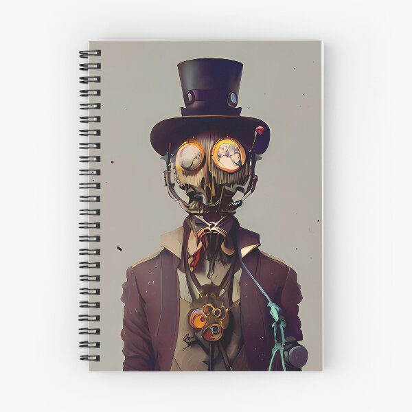 Item preview, Steampunk Man Art Print designed and sold by nuel-art.