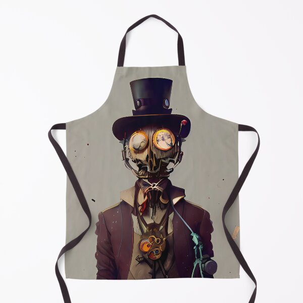 Item preview, Steampunk Man Art Print designed and sold by nuel-art.
