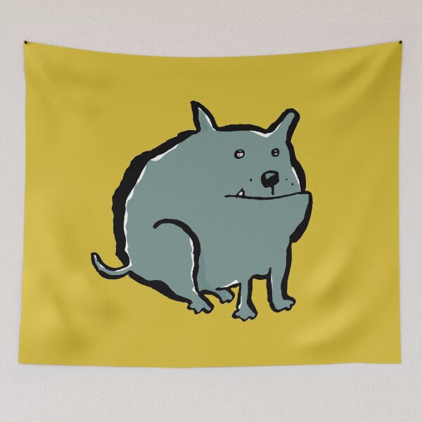 Item preview, fat dog designed and sold by greendeer.