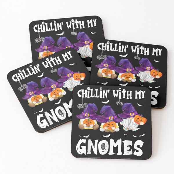 Item preview, Chillin With My Gnomes Pumpkin Spooky Halloween designed and sold by Micahsaunders.