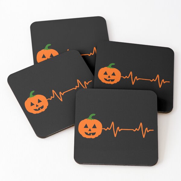 Item preview, PUMPKIN HEARTBEAT HALLOWEEN designed and sold by ZhacoysDesignz.