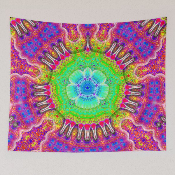 Item preview, ABSTRACT WATERDROP RAINBOW DREAMING PAINTING. designed and sold by Ralek.