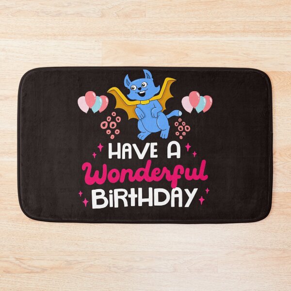 Item preview, Happy Birthday - Kitty and Baloon Design designed and sold by Quirky Dez.