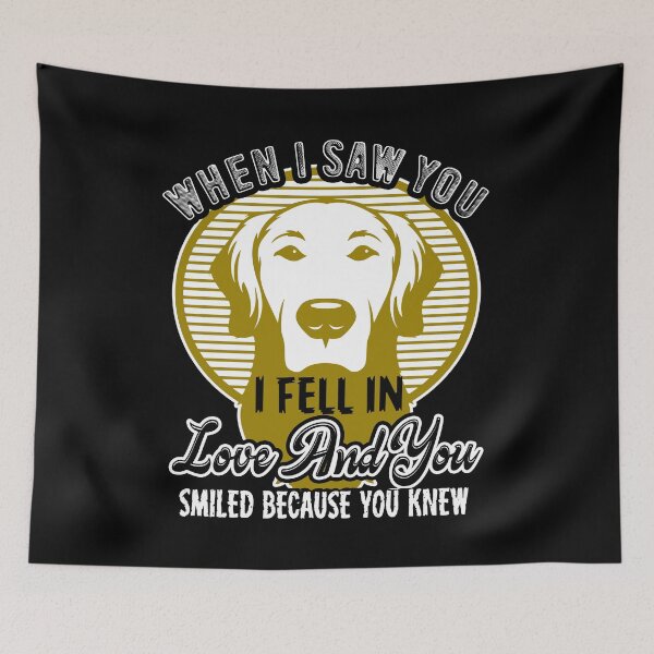 Item preview, Golden Retriever When I Saw You I Fell In Love designed and sold by UnknownArtistt.