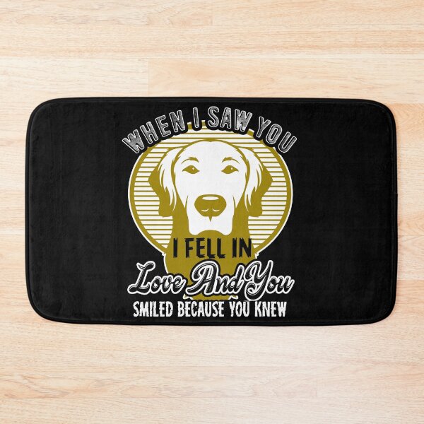 Item preview, Golden Retriever When I Saw You I Fell In Love designed and sold by UnknownArtistt.