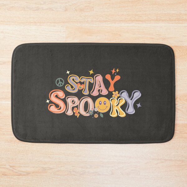 Item preview, Retro Stay Spooky Simple 80s Cute Spooky Season Halloween Vintage Funny designed and sold by JooArtPrints  ★★★★★.