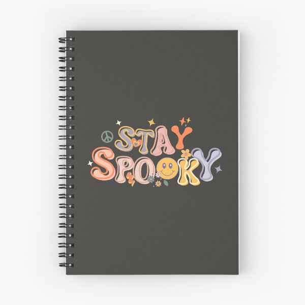 Item preview, Retro Stay Spooky Simple 80s Cute Spooky Season Halloween Vintage Funny designed and sold by JooArtPrints  ★★★★★.
