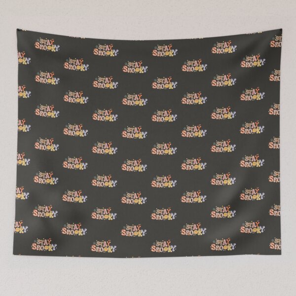 Item preview, Retro Stay Spooky Simple 80s Cute Spooky Season Halloween Vintage Funny designed and sold by JooArtPrints  ★★★★★.