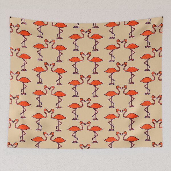 Item preview, Flamingo in love designed and sold by Ekaterina Torganskaia.