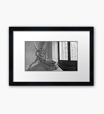 Psyche Revived by Cupid's Kiss Framed Print