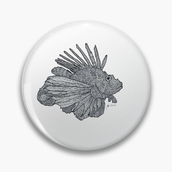 Item preview, Lionfish designed and sold by veganecologist.