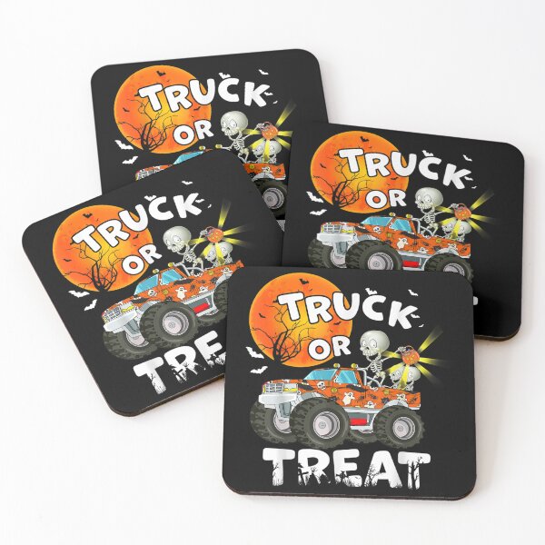 Item preview, Funny Halloween Skeleton Monster Truck Kids Boys Toddler designed and sold by Borekturecek.