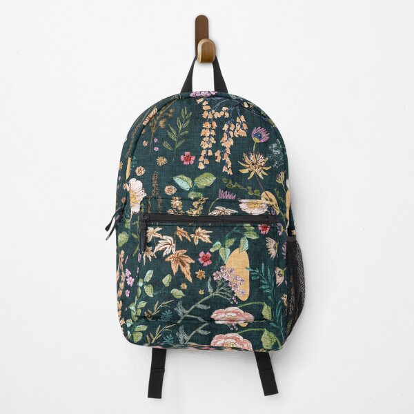 Item preview, Hana Floral (teal) designed and sold by Esther Fallon Lau.
