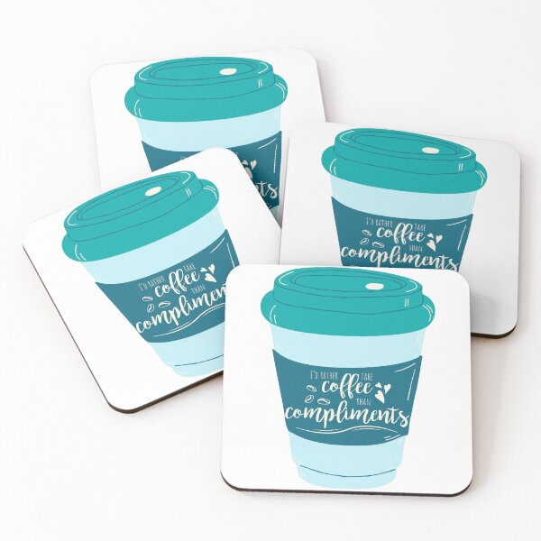 Item preview, Coffee Over Compliments  designed and sold by Spacey Kacey's Cosmic Creations.