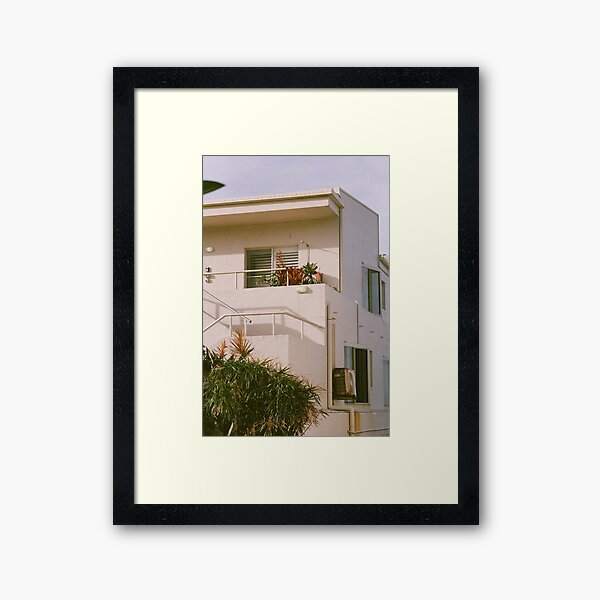 Beach House Framed Art Print