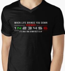 1N23456 Men's V-Neck T-Shirt