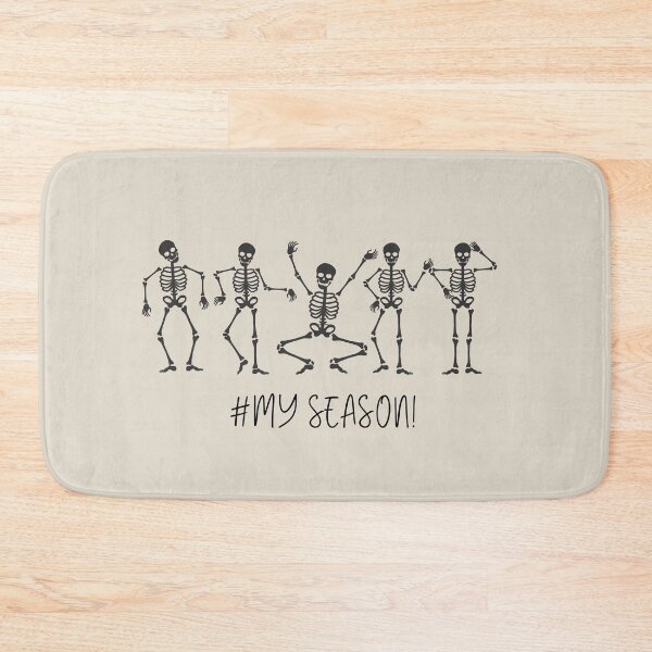 Item preview, Black and White Skeletons Spooky Season Halloween Vintage Funny designed and sold by JooArtPrints  ★★★★★.
