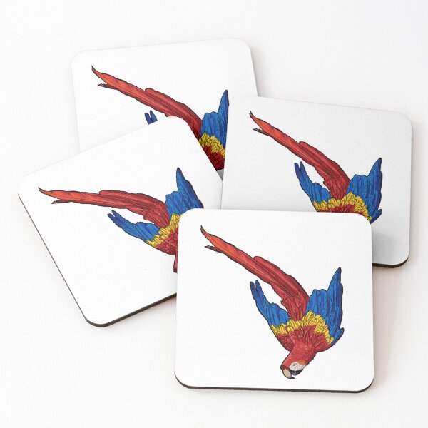 Item preview, scarlet macaw designed and sold by Pulunperez.