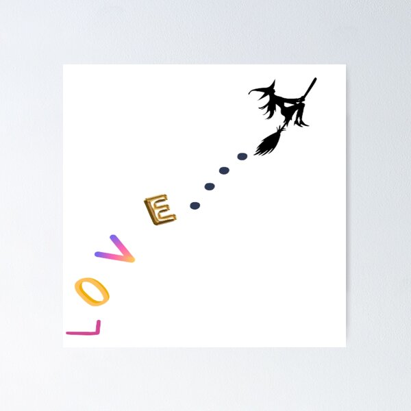 Item preview, love and witch designed and sold by Uniqueyoung8.