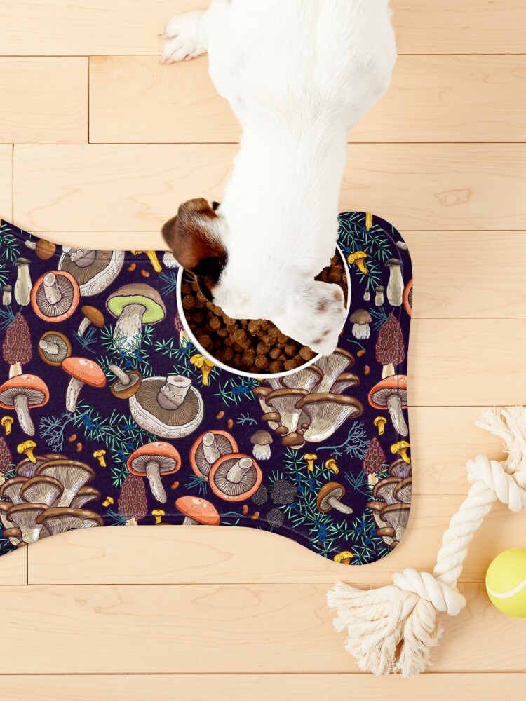 Alternate view of Dark dream forest Pet Mat