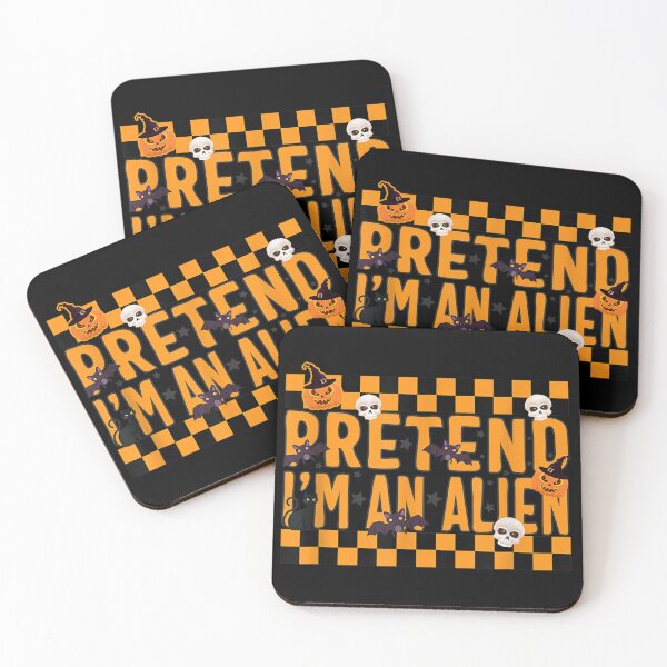 Item preview, Pretend I'm An Alien Costume Funny Lazy Halloween Party Spoo designed and sold by Borekturecek.