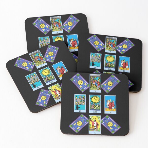 Item preview, Pixel Waite Tarot - Celtic Cross Spread 30 Design for T-shirts and accessories designed and sold by Pixel Waite.