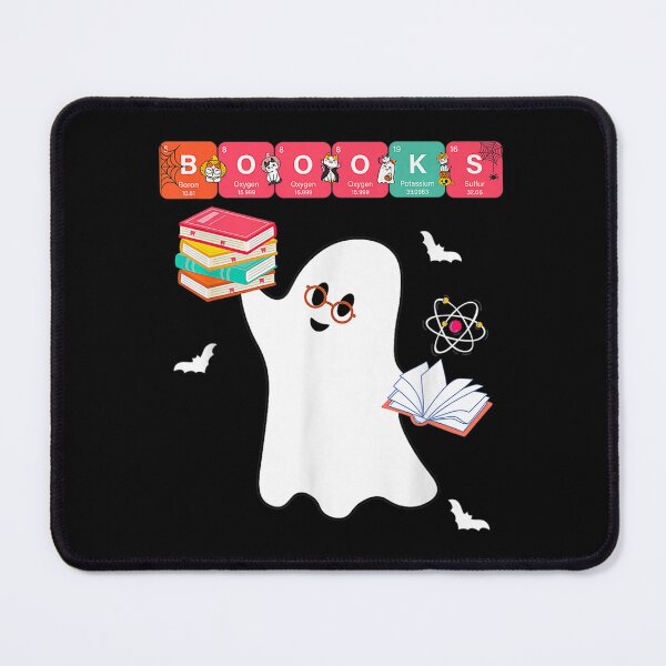 Item preview, Halloween Boooks Ghost PTable Chemistry Students Teachers designed and sold by Borekturecek.