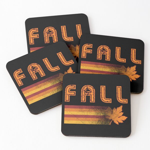 Artikelvorschau, Weinlese-Retro-Fall-Blatt entworfen und verkauft von Whimsical Thinker.