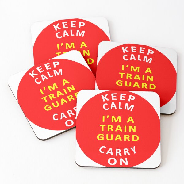 Item preview, Keep Calm - Carry On - Train Guard designed and sold by Ars-flos-est.
