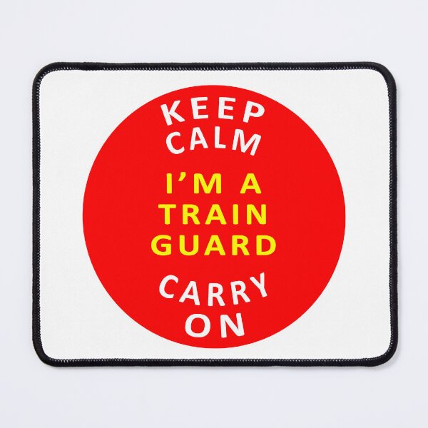 Item preview, Keep Calm - Carry On - Train Guard designed and sold by Ars-flos-est.