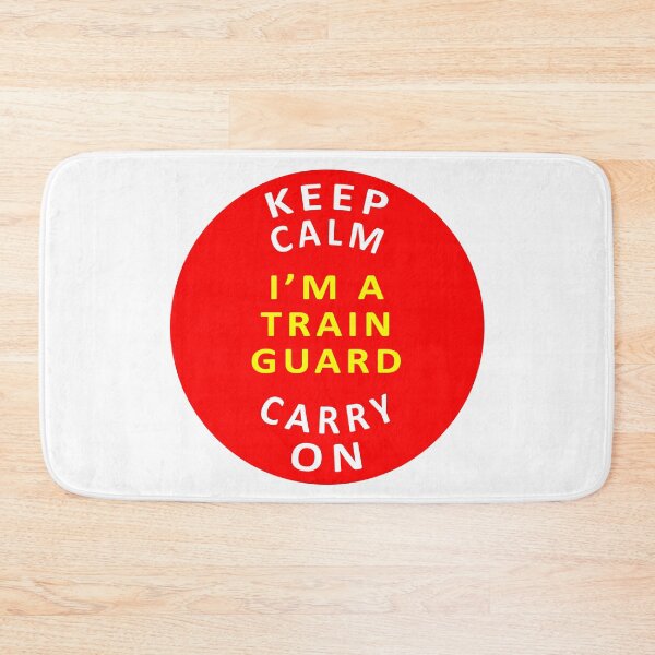 Item preview, Keep Calm - Carry On - Train Guard designed and sold by Ars-flos-est.
