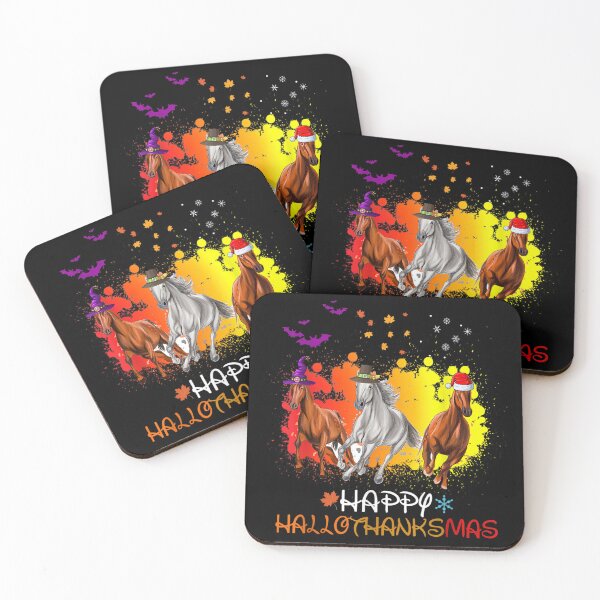 Item preview, Horse Halloween Witch Merry Christmas Happy Hallothanksmas designed and sold by Casenriddle.