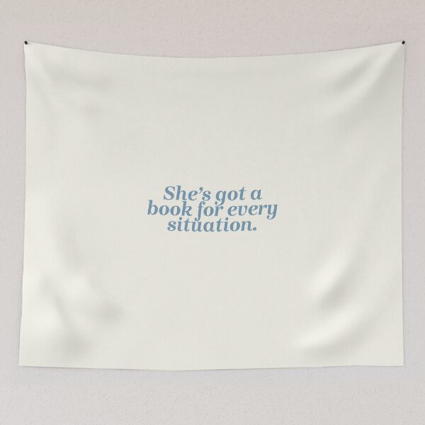 Item preview, She’s got a book for every situation. designed and sold by Lavannya.