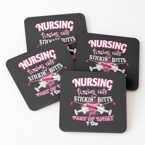 Item preview, Nursing Fixing Cuts and Stickin Butts designed and sold by Irundell2020.