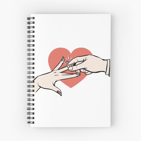Item preview, Comic Style Engagement Ring Design designed and sold by Brides2Be.